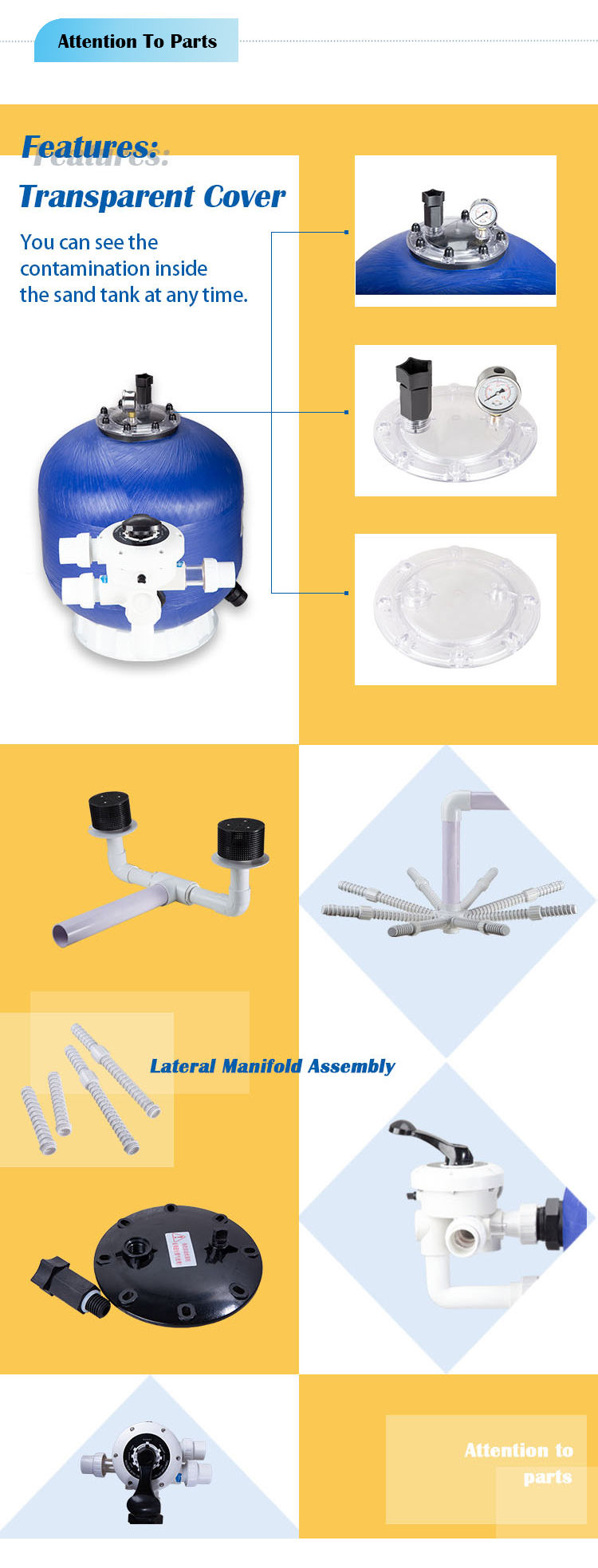 Cover Sand Filter Cover Sand Filter