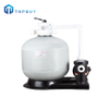 Swimming Pool Fibreglass Sand Filter With Circulation Pool Pump System