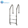 Three Tread Stainless Steel Pool Ladder for In-Ground Swimming Pools