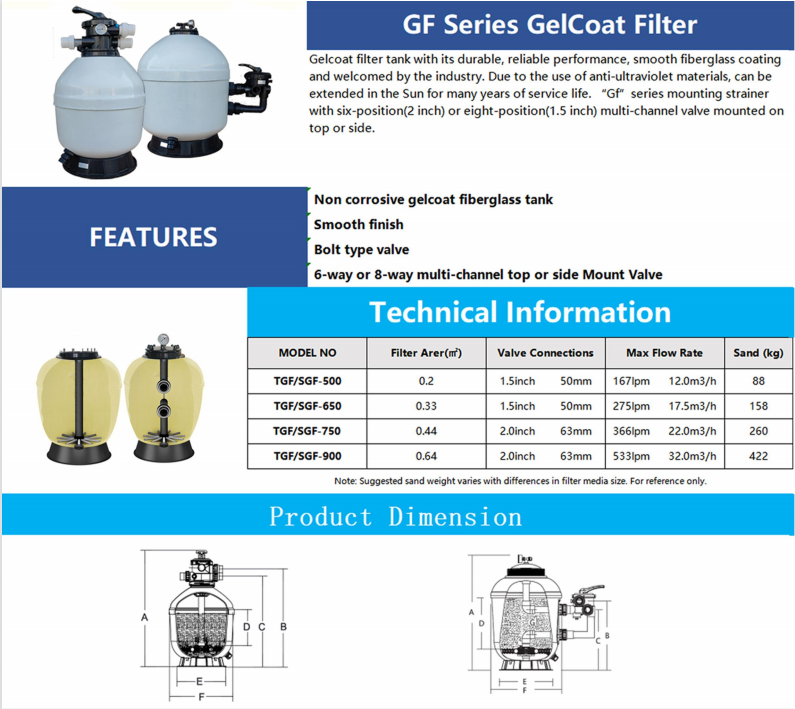 TMG Sand Filter