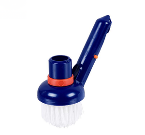 Polybristle Corner Cleaning And Step 360-degree Pool Brush on EZ-clip Handle