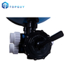 Sand Cylinder Pump Fiber Ball Filter And Side Mounted 8 Way Valve Pool Equipment