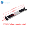 wholesale swimming pool accessory 2-5 steps stainless steel ladder