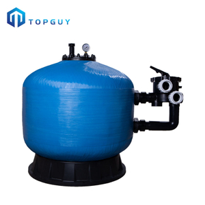 High Quality Easy Install Fiberglass Pool Site-mounted with Multiport Valve Series Sand Filter Pump