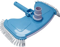 Deluxe Large Vac. Head Cast Iron Weighted W/side Brush Australia Handleavailable