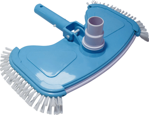 Deluxe Large Vac. Head Cast Iron Weighted W/side Brush Australia Handleavailable