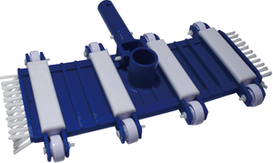 12 Inch Flexible Vacuum Head W/ Side Brush for in -ground Pool14”