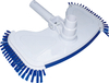 Deluxe Large Vac. Head Cast Iron Weighted W/side Brush