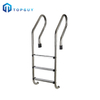 Three Tread Stainless Steel Pool Ladder for In-Ground Swimming Pools