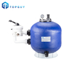 Manufacturers Supply 8-way Multi-valve Swimming Pool Equipment Transparent Vision Water Treatment Sand Filters