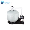 Swimming Pool Fibreglass Sand Filter With Circulation Pool Pump System