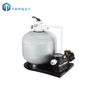 Swimming Pool Fibreglass Sand Filter With Circulation Pool Pump System
