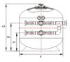 2022 Factory Direct Prices Fiberglass Industrial/house Rapid Water Well Treatment Frp Quartz Pressure Swimming Pool Sand Filter