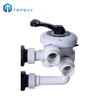 Pool Pressure Duplex Commercial Fiberglass Rapid Tank for Water Treatment Silica Nozzle Sand Filter