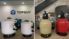Factory Wholesale TMG Series Gel Coated Swimming Pool Sand Filter Top Mount Sand Filter