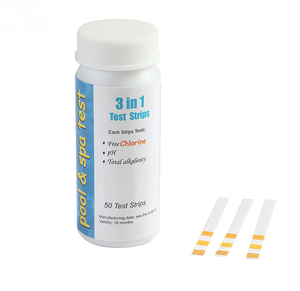 3 in 1 Bromine Test Strips Test Bromine, PH And Total Alkalinity
