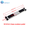 Three Tread Stainless Steel Pool Ladder for In-Ground Swimming Pools