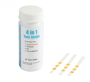 4 in 1 Test Strips PH,free Chlorine, Alkalinity And Total Hardness