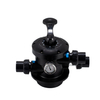 1.5” Top Mount Replacement Sand Filter, Black