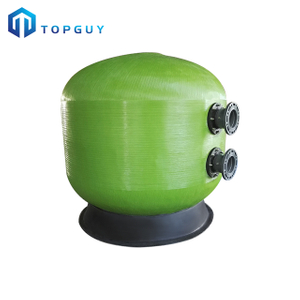 High Efficiency And Best Price Side Mount Fiberglass Pool Filter Tank Pool Sand Filter with Valve System