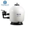 High Quality Side Mount Gel Coat Swimming Pool Sand Filter for Filtration