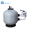 High Quality Easy Install Fiberglass Pool Site-mounted with Multiport Valve Series Sand Filter Pump